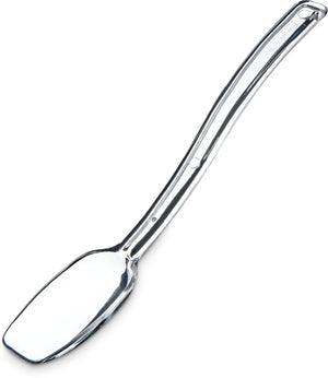 Cuchara sólida para ensalada de policarbonato 0.5 oz 9" transparente