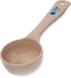 Cuchara porcionadora Measure Miser® 3 oz plástico beige