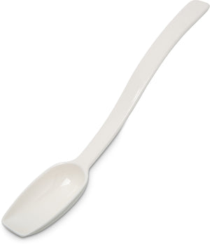 Cuchara sólida para ensalada de policarbonato 0.5 oz 9" blanca