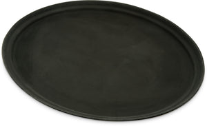 Charola ovalada GripLite 22" x 27" negra