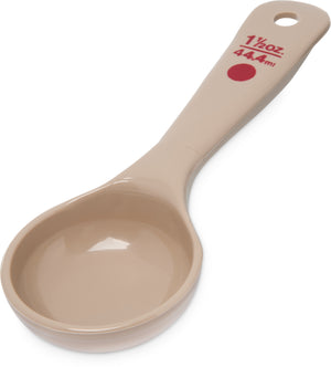 Cuchara porcionadora Measure Miser® 1.5 oz plástico beige