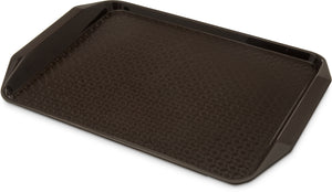 Charola para cafetería con asas 12" x 17" chocolate