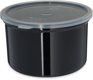 Contenedor Crock Classic con tapa 1.5 qt negro