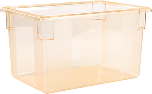 Caja StorPlus codificada por color 21.5 gal amarilla