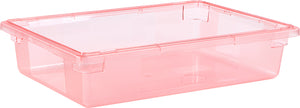 Caja StorPlus codificada por color 8.5 gal roja