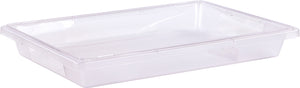 Caja StorPlus para alimentos de policarbonato 5 gal 26" x 18" x 3.5" transparente
