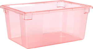 Caja StorPlus codificada por color 16.6 gal roja