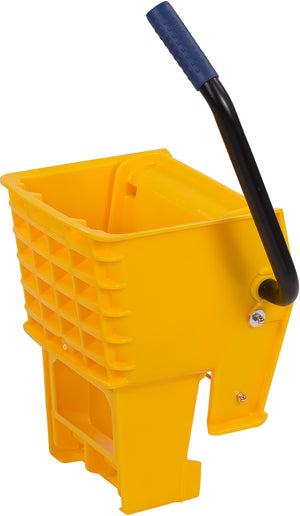 Exprimidor lateral comercial para cubeta de trapeador 26 y 35 qt amarillo