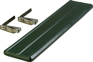Deslizador de charolas Six Star para barra buffet 4 pies verde bosque
