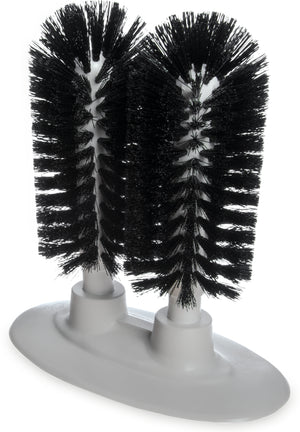 Lavavasos doble Sparta 8" negro