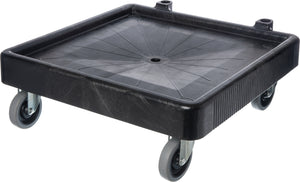 Base rodante E-Z Glide para rack de lavavajilla sin asa 22.5" x 22.5" x 8" negra