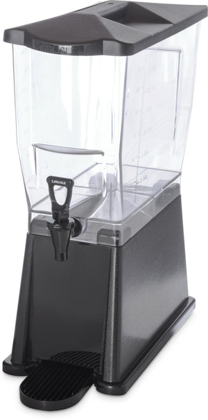 Dispensador TrimLine Premium Sencillo para Bebidas 3.5 Galones Negro