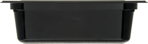 Inserto medio StorPlus de policarbonato 4" profundidad negro