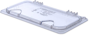 Tapa abatible ranurada StorPlus EZ Access para inserto tercio transparente