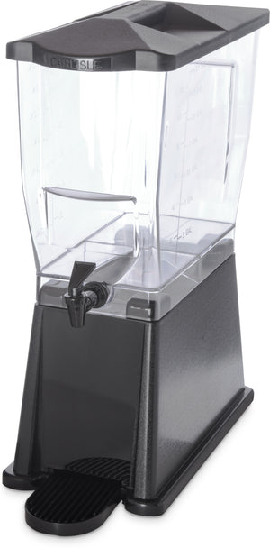 Dispensador TrimLine Economy Sencillo para Bebidas 3.5 Galones Negro