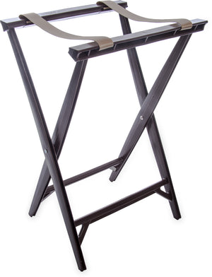 Soporte plástico para charolas 30-1/2" nogal