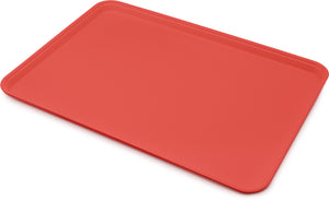 Charola Glasteel para display y panadería 17.9" x 25.6" roja