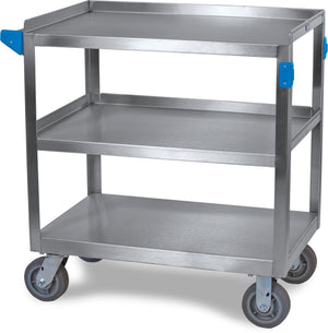 Carro de servicio 21" x 33" acero inoxidable