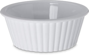 Ramekin para salsa ondulado 2 oz blanco