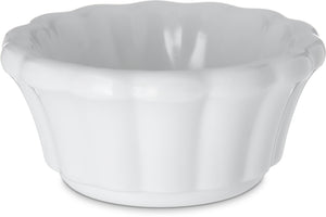 Ramekin para salsa ondulado 2 oz melamina blanco