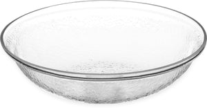 Bowl redondo Pebbled de acrílico 2 qt transparente