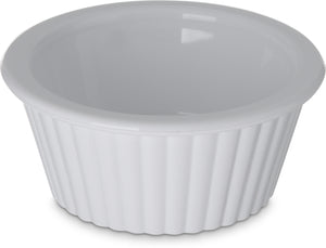 Ramekin para salsa ondulado 1 oz blanco