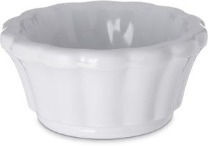 Ramekin para salsa ondulado 1 oz melamina blanco