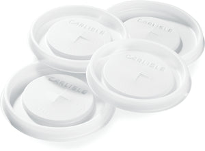 Tapa desechable translúcida para vaso Louis 5810 de 10 oz caja con 1000