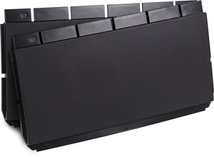 Carro de servicio 18" x 36" negro