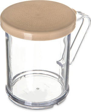 Espolvoreador 8 oz. policarbonato beige