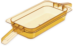 Inserto tercio StorPlus High Heat con doble asa de 2.5" profundidad ámbar