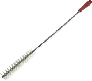Cepillo recto Sparta de alta temperatura para freidora 28" rojo