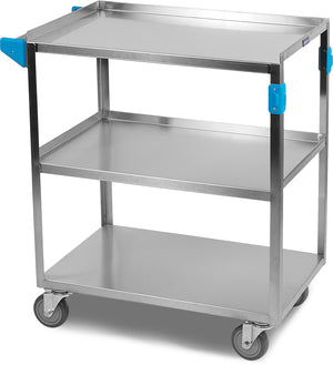 Carro de servicio 17.9" x 26.8" acero inoxidable