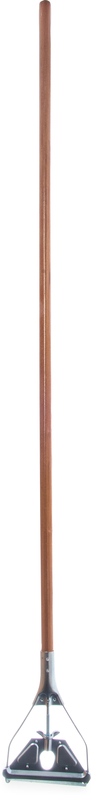 Mango para trapeador 63" madera con cabezal metálico beige