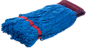Cabezal de trapeador de microfibra looped-end 20" azul