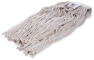 Cabezal de trapeador Flo-Pac #32 extra grande corte abierto natural
