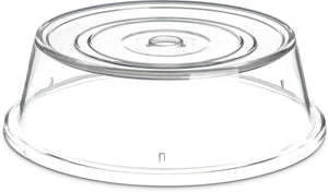 Cubreplato 8" policarbonato transparente