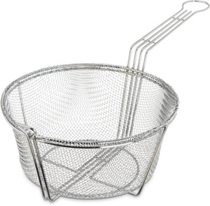 Canastilla para freír de malla cromada 9-3/4"