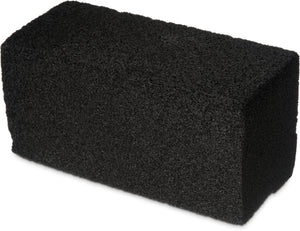 Ladrillo limpiador Sparta para parrilla 8" x 4" x 3.5" negro