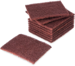 Almohadillas pulidoras Sparta para parrilla 5" x 4" x 1/4" rojas