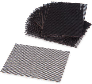 Malla limpiadora Sparta para parrilla 5-1/2" x 4" paquete con 20 negra