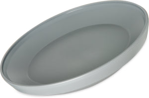 Base fría para plato de 9" paquete con 12 piezas gris