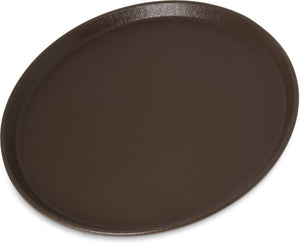 Charola redonda Griptite 2 14" café