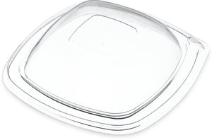 Tapa domo transparente para plato cuadrado de guarnición caja con 500