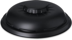 Domo desechable de alta temperatura 8" negro caja con 500