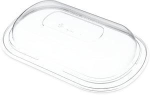 Tapa domo transparente para entrada mediana microondeable caja con 250