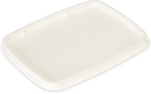 Tapa para bowl rectangular de sopa alta temperatura natural caja con 1000