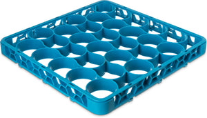 Extensión corta OptiClean NeWave para rack de vasos con 30 compartimentos azul Carlisle