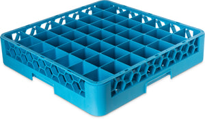 Rack OptiClean para vasos con 49 compartimentos 3.25" azul Carlisle