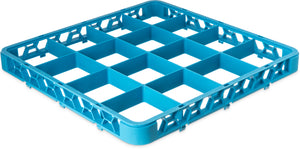 Extensión OptiClean para rack de vasos con 16 compartimentos 1.78" azul Carlisle